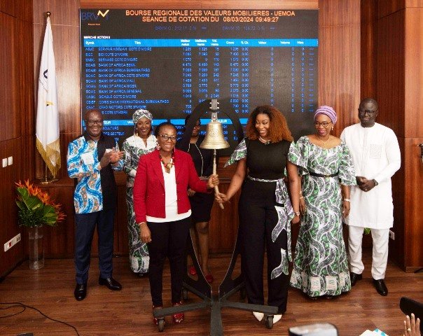 RING THE BELL FOR GENDER EQUALITY LA BRVM ENGAGEE POUR LINVESTISSEMENT AU FEMININ 2